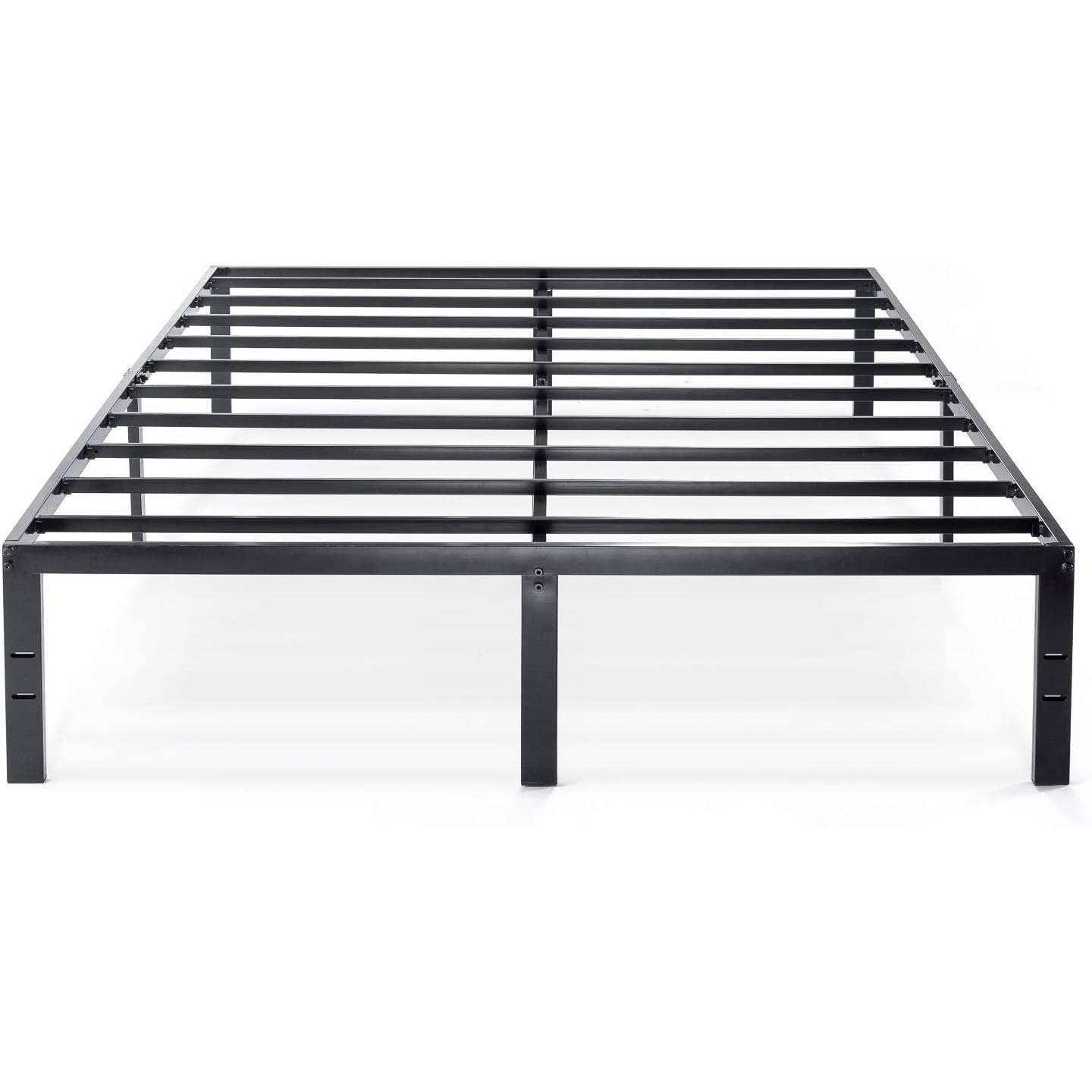GreenHome123 Heavy Duty Metal Platform Bed Frame in size Twin Full Queen King